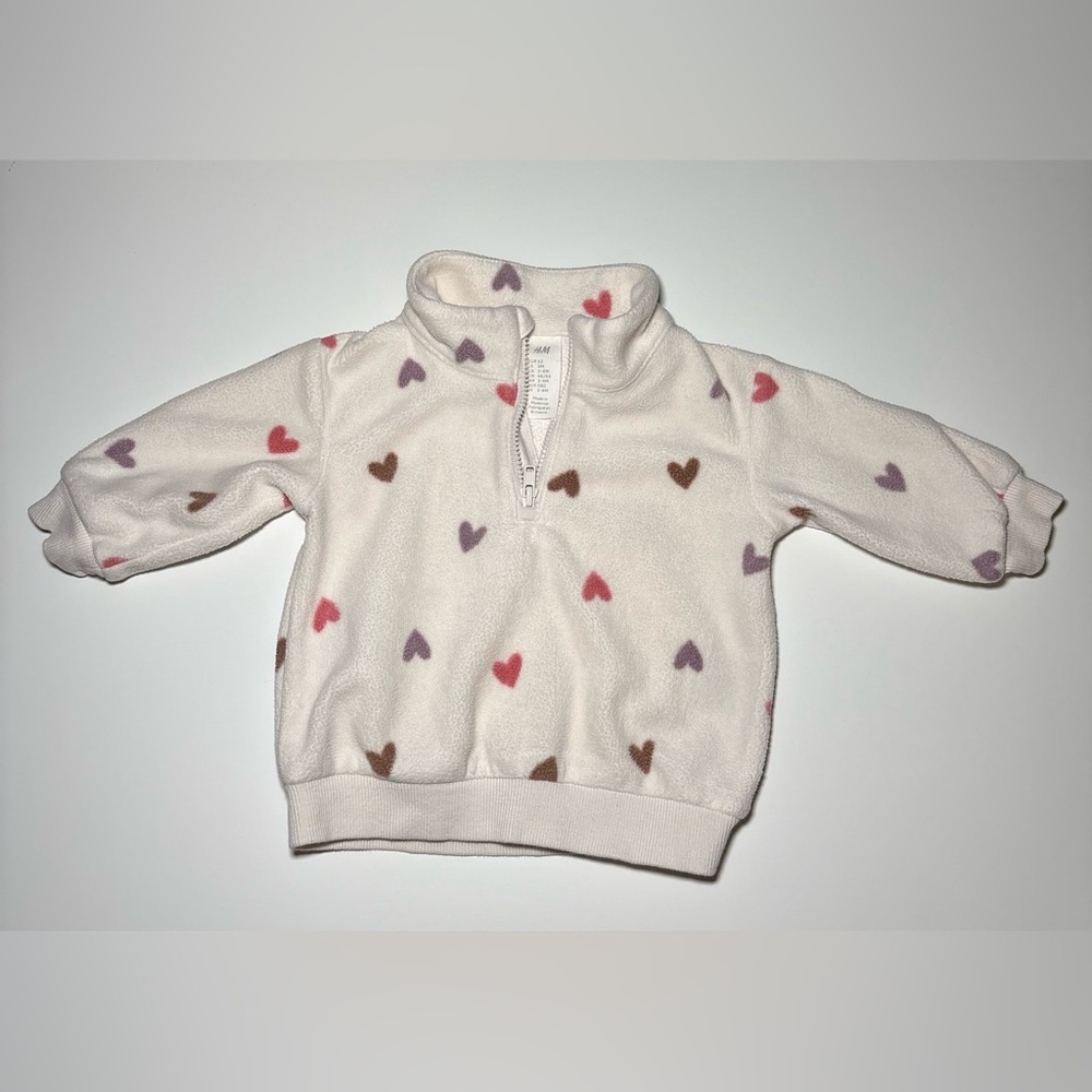 H&M Heart Pattern Sweater